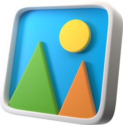 3D Square Image